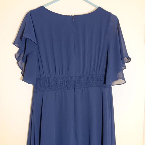 Ever-Pretty royal blue formal maxi dress XXL elegant evening gown - Picture 7 of 8